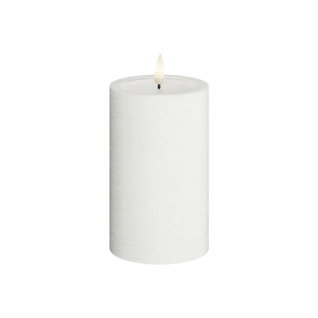 Deluxe Homeart Unique Innendørs LED-LYS 7,5X12,5CM HVIT