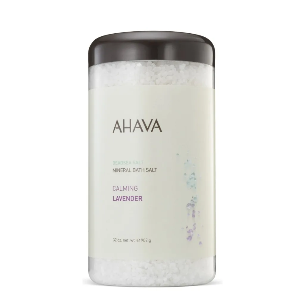 AHAVA Natural Dead Sea Mineral Bath Salt Calming Lavender