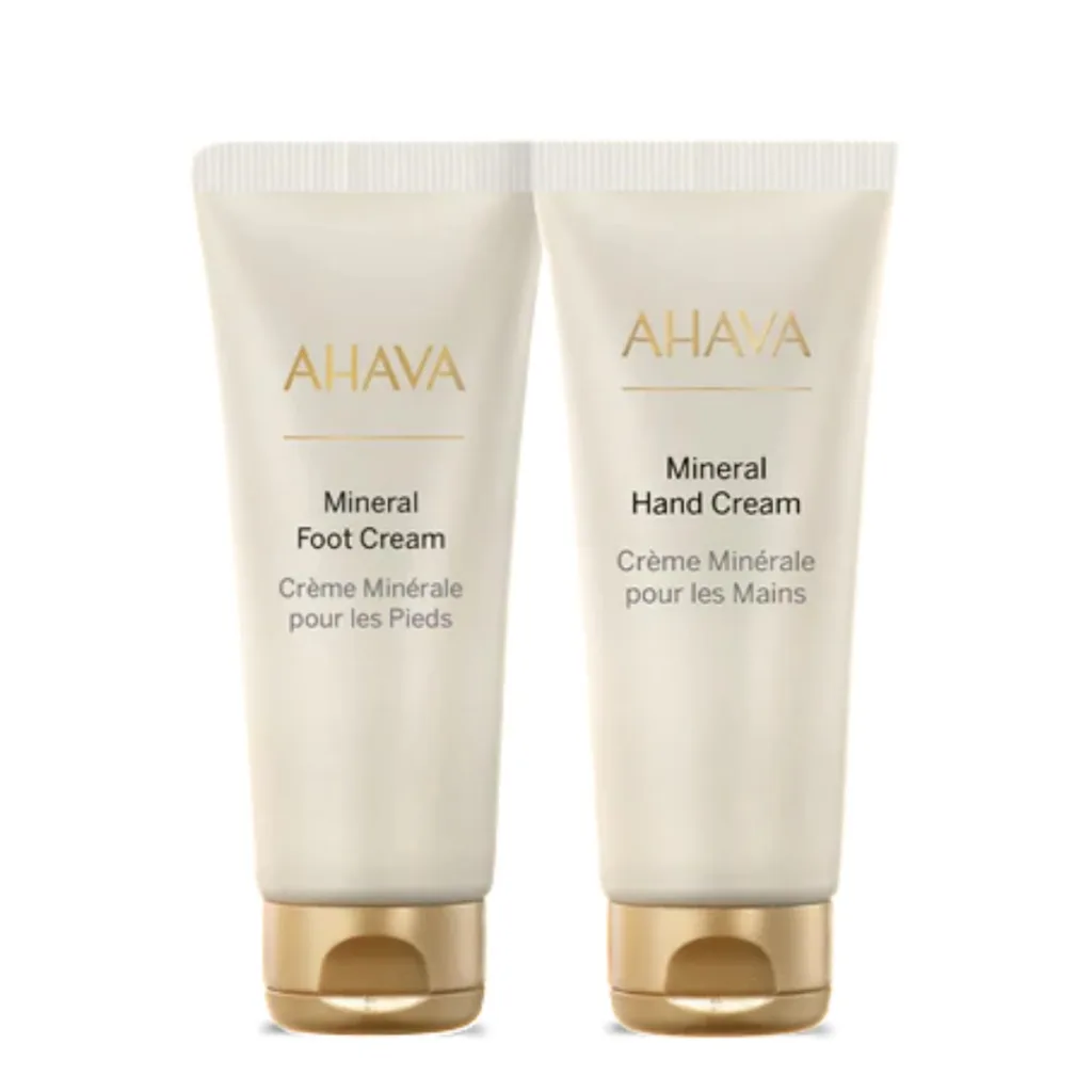 AHAVA Duo Mineral Hand Cream & Mineral Foot Cream (håndkrem+fotkrem)