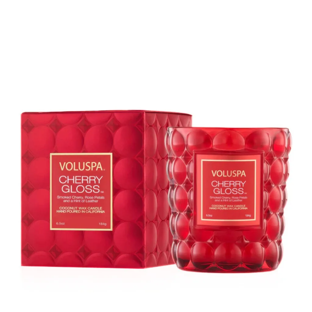 Voluspa Cherry Gloss Classic Candle, 184g