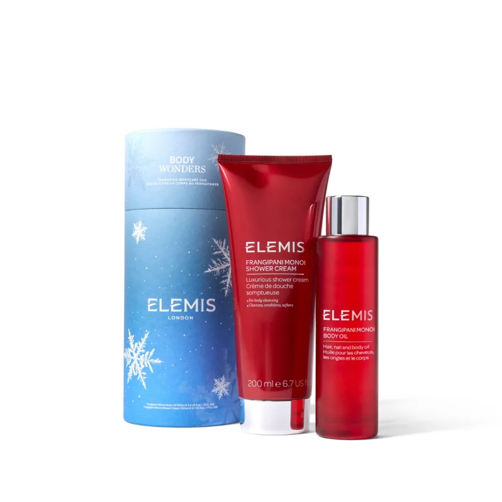 Elemis Frangipani Bodycare Duo (dusjkrem+kroppsolje)