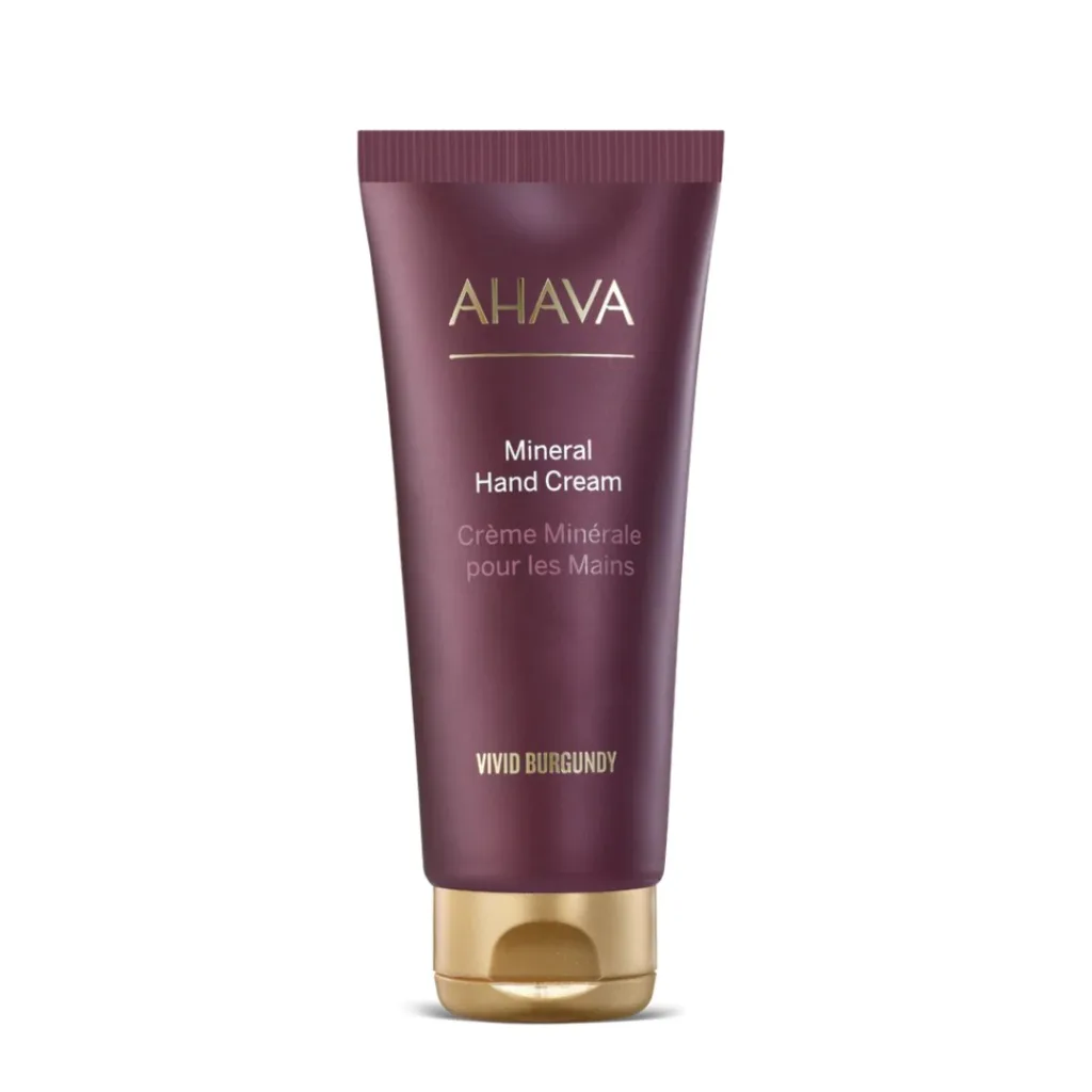 AHAVA Mineral Hand Cream Vivid Burgundy
