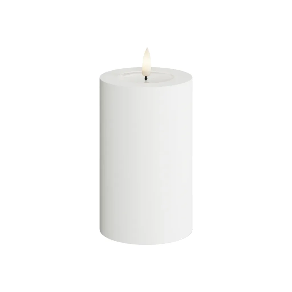 Deluxe Homeart Utendørs LED-LYS 7,5X12,5CM HVIT