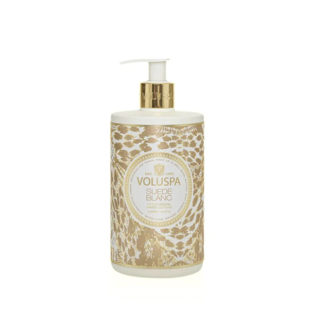 Voluspa Suede Blanc Hand Lotion (håndlotion), 450 ml