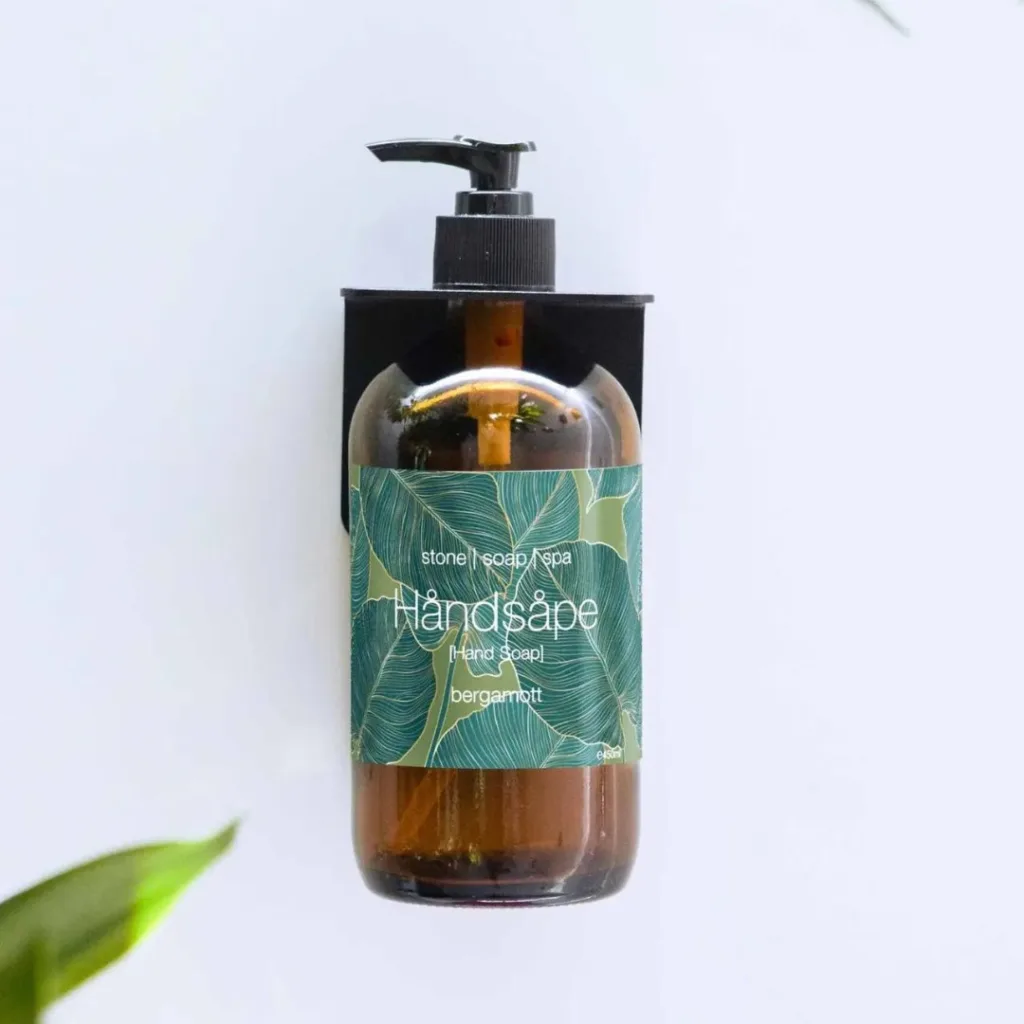 Stone Soap Spa Stainless Steel Veggstativ for 1 flaske