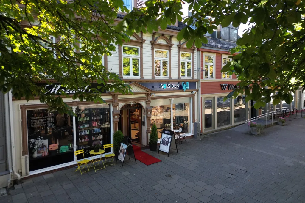 Solsiden Spa – butikken i Munkegata, avdeling Midtbyen